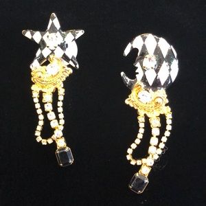 Moon Star Earrings
